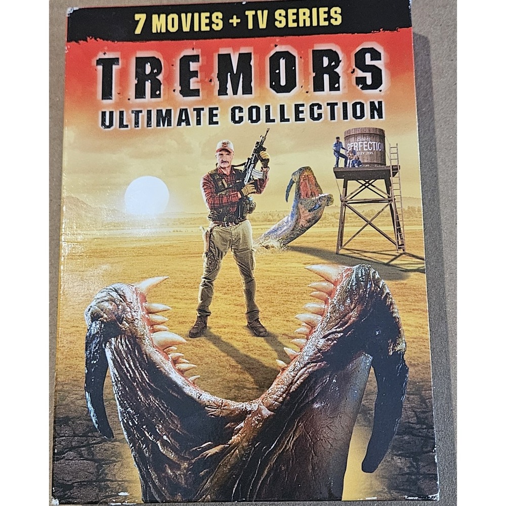 Tremors Ultimate Collection DVD 7 Movies + TV Series 8 Disc Set Complete